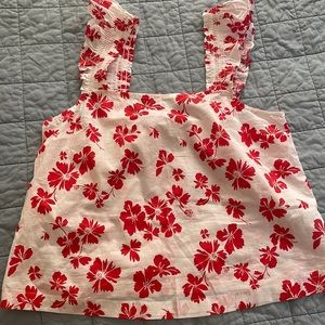 NWOT sleeveless J. Crew Blouse